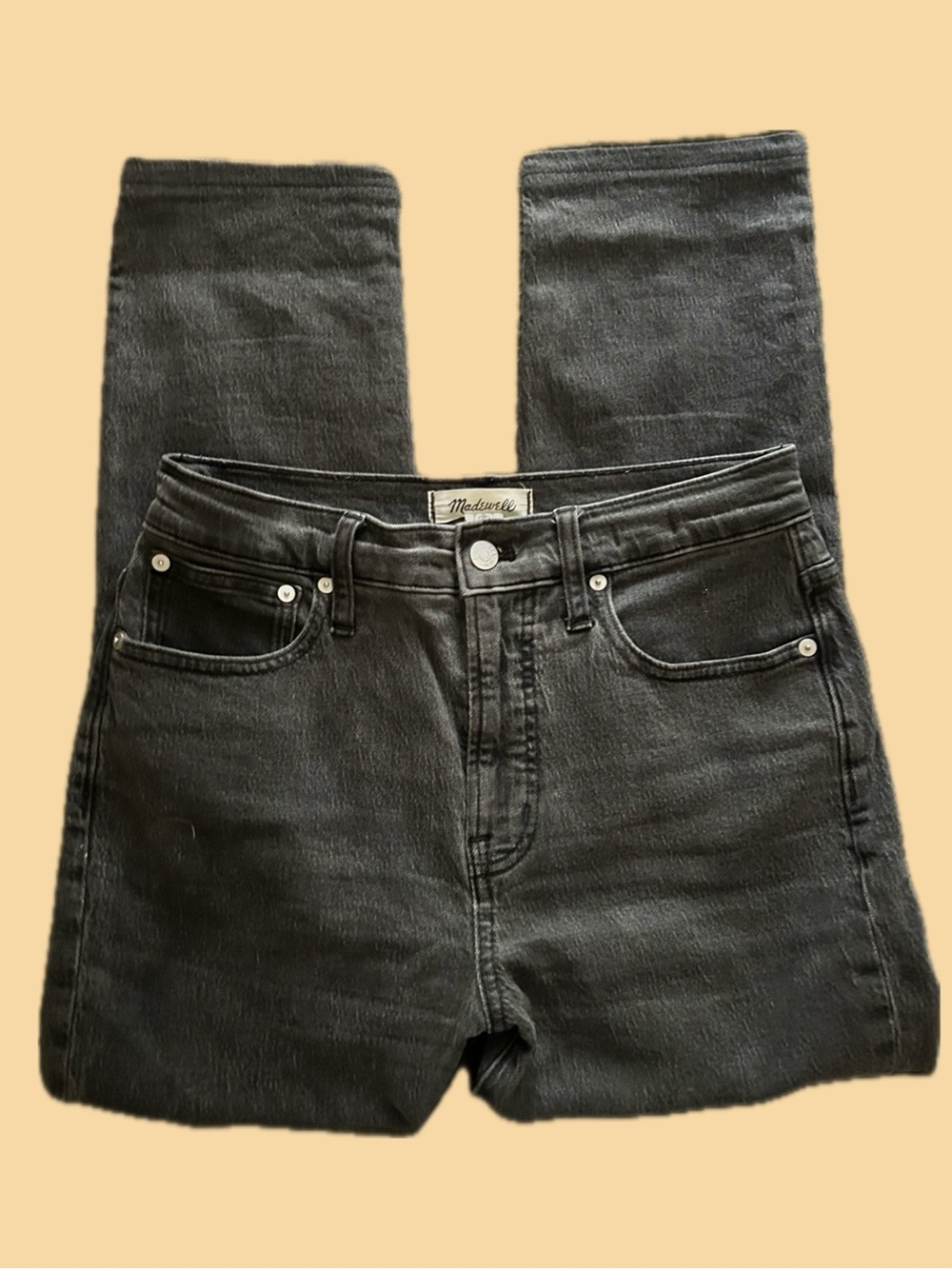 Madewell The Perfect Vintage Jeans in Washed Black - 26
